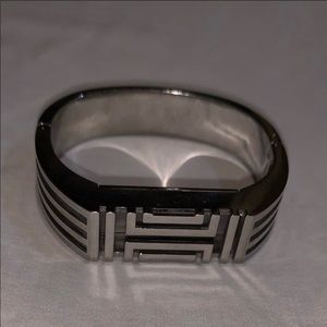 Tory Burch silver Fitbit bracelet